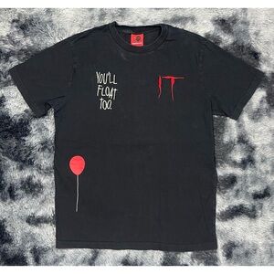Shoe Palace x IT 'You'll Float Too' Graphic Black T-Shirt